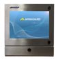 Waterproof Industrial computer enclosure front Armario para PC industrial a prueba de agua - vista frontal | SENC-400