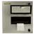 mueble para impresora impermeable - vista frontal mostrando etiqueta